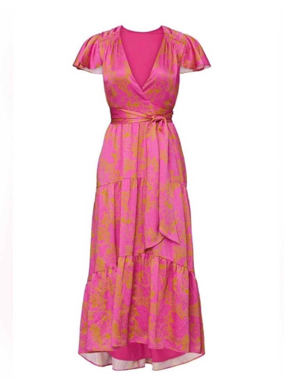 Tanya Taylor Liza Wrap Dress size 6